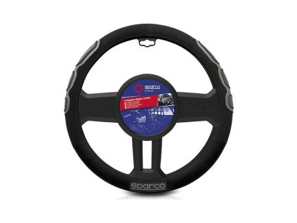 Poťah na volant Sparco SPC1106 L-Sport Sivá (Ø 36 - 38 cm)
