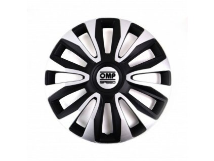 Puklice OMP Magnum Speed Čierna Striebristý 14" (4 uds)