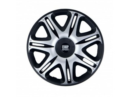 Puklice OMP Ghost Speed Čierna Striebristý 16" (4 uds)