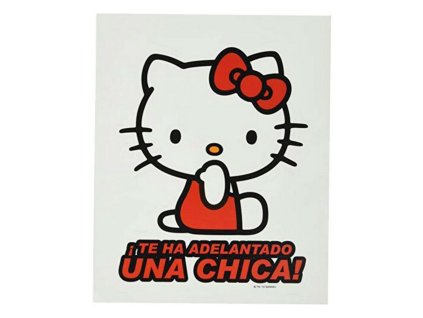 Lepidlo na auto Hello Kitty
