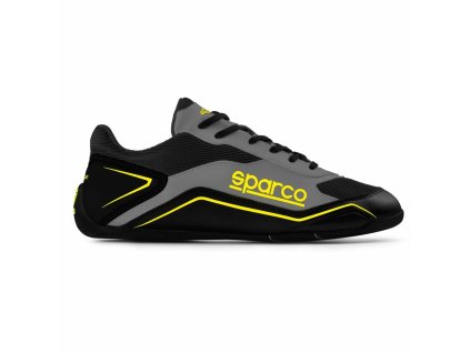 Závodné členkové topánky Sparco S-POLE Žltá/Čierna