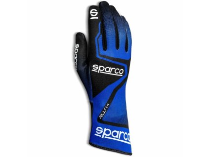 Men's Driving Gloves Sparco RUSH Modrý/Čierny