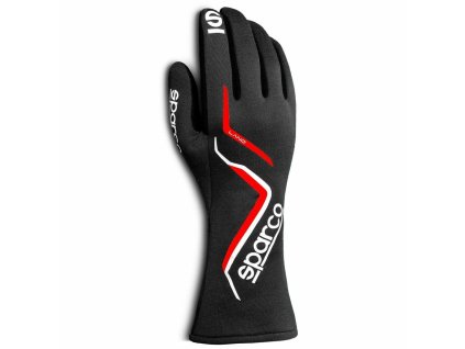 Men's Driving Gloves Sparco LAND Čierna Veľkosť 11