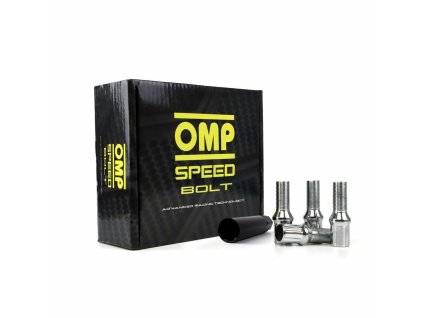 Set Matice OMP 27 mm Striebro 20 uds M14 x 1,25