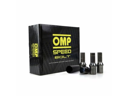 Set Matice OMP 27 mm Antracit 20 uds M12 x 1,25