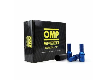 Set Matice OMP 27 mm Modrá 20 uds M12 x 1,50