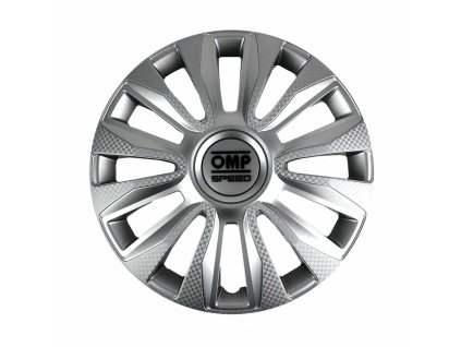 Puklice OMP Magnum Striebro 14"