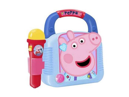 Hudobná hračka Peppa Pig Mikrofón 22 x 23 x 7 cm MP3