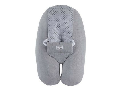 Breastfeeding Cushion Tineo Polka Dots Sivá