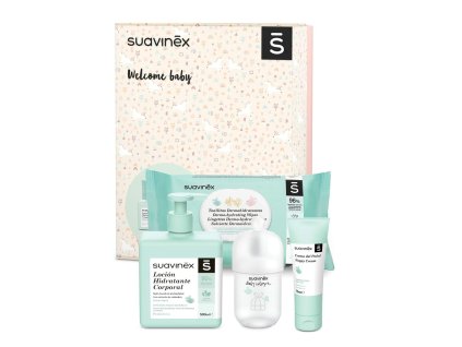 Darčeková sada pre bábätko Suavinex Ružová (4 Kusy)