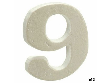 Čísla Čísla 9 2 x 15 x 10 cm (12 kusov)