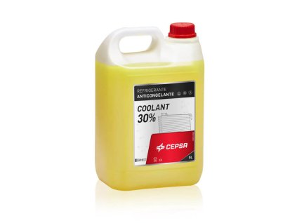 Chladiaca kvapalina Cepsa Coolant 30 % Protimrznúca zmes 5 L