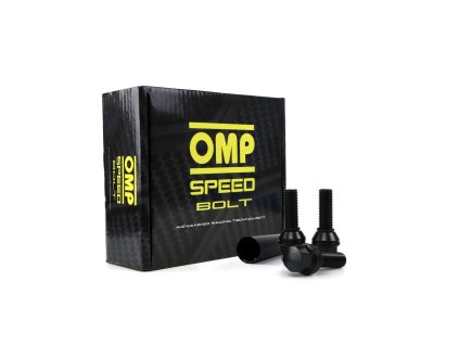 Súprava skrutiek OMP OMPS09761201 28 mm Čierna M12 x 1,25