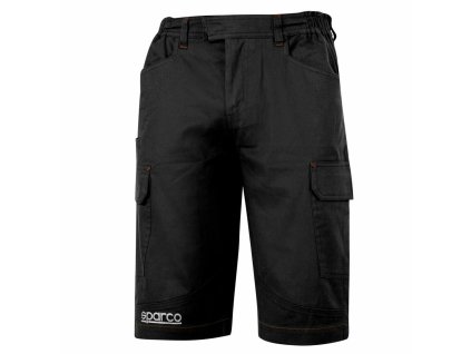 Krátke nohavice Sparco S02410NR3L Čierna Elastické