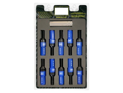 Súprava skrutiek OMP OMPS09971207 28 mm Modrá M12 x 1,25