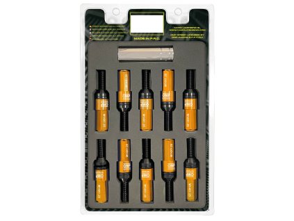 Súprava skrutiek OMP OMPS09971410 28 mm Oranžová M14 x 1,25