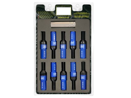Súprava skrutiek OMP OMPS09971407 28 mm Modrá M14 x 1,25