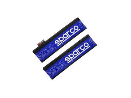 Podložky bezpečnostných pásov Sparco SPC1208BL Modrá