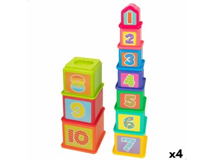 Stavacie kocky PlayGo 4 kusov 10,2 x 50,8 x 10,2 cm