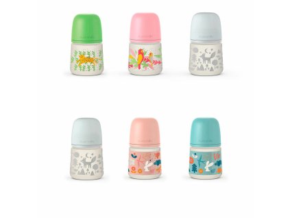 Dojčenská fľaša Suavinex Prints S 150 ml