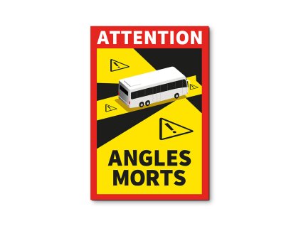 Lepidlá EDM Angles Morts Autobus 3 kusov 17 x 25 cm