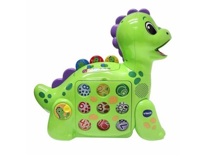 Interaktívna hračka Vtech 35 x 13,3 x 33 cm zelená Dinosaurus Interaktívna hračka Obrázok Magnetic Jablko