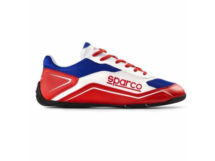 Závodné členkové topánky Sparco S-POLE Rojo/Blanco