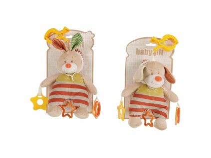 Hrkálka na hryzenie pre bábätko Babygift 25 cm 25cm