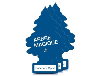 Osviežovač vzduchu do auta Arbre Magique Sport Borovica Oranžová (3 kusov)