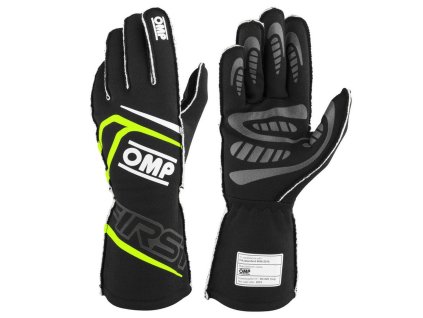Rukavice OMP FIRST Čierna S FIA 8856-2018