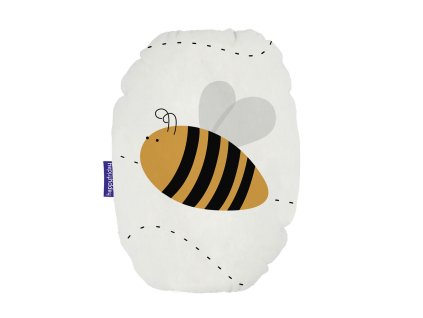 Vankúšik HappyFriday HF Mini Viacfarebná Včielka 40 x 30 cm