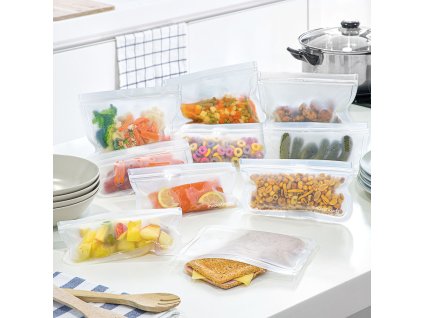 Sada 10 znovu použiteľných vreciek na potraviny. Freco InnovaGoods 10 Kusy
