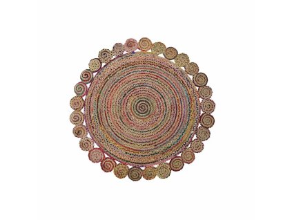 Koberec DKD Home Decor Viacfarebná Arab (200 x 200 x 1 cm)