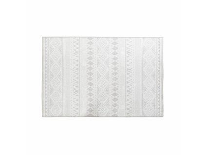 Koberec DKD Home Decor Sivá Biela Ikat (120 x 180 x 0,4 cm)