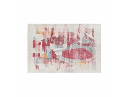 Koberec DKD Home Decor Abstraktný Viacfarebná (122 x 180 x 0,7 cm)