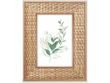 Rám na fotografie DKD Home Decor Prírodná Drevo Drevo MDF 26,5 x 2,5 x 32 cm