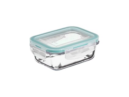 Box 5five Simply Smart Modrá Transparentná Sklo 800 ml 18,5 x 12,5 x 6 cm Obdĺžnikový