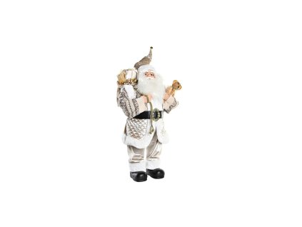 Dekorácia DKD Home Decor Dedo mráz Sivá PVC 45 x 34 x 80 cm