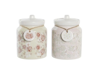 Loď DKD Home Decor 12 x 12 x 16 cm 1 L Dolomite Tradičný (2 kusov)