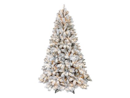 Vianočný stromček DKD Home Decor 150 cm Kov PE Sneženie