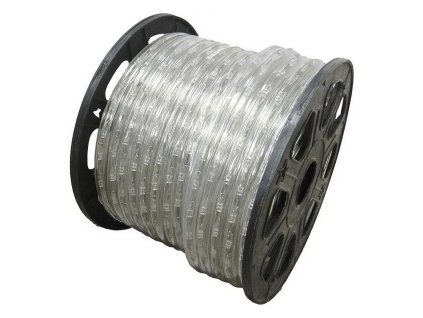 Hadica LED EDM Flexiled 8 Funkcie Transparentná Teplá biela 230 V 12 m