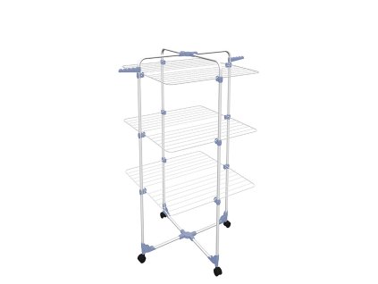 Skladací sušiak na prádlo s kolieskami Gimi 153580 Modular 3 Striebristý Oceľ (30 m)