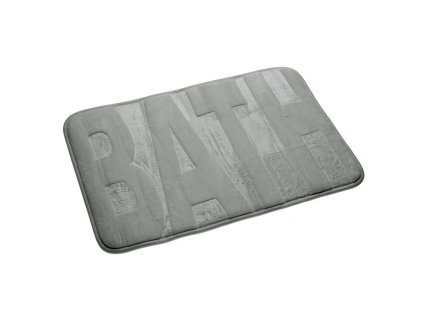Koberec ku vani Versa Bath Sivá Bavlna (40 x 60 cm)