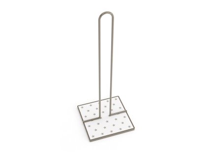 Držiak na kuchynskú rolku Versa Hviezdy Kov Oceľ Drevo MDF (16,5 x 31 x 13 cm)