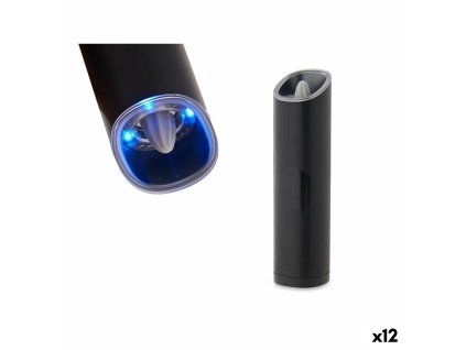 Elektrický mlynček LED Svetlý Keramický Čierna Oceľ ABS AS (5,2 x 20,3 x 5,2 cm)