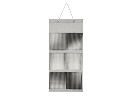 Viacúčelový organizér Versa Čierna Nástenný 56 x 26 cm