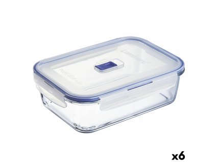 Tepelný obedár Luminarc Pure Box Active 22 x 16 cm 1,97 l Sklo (6 kusov)