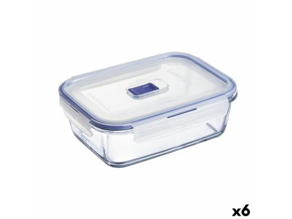 Tepelný obedár Luminarc Pure Box Active 19 x 13 cm 1,22 L Sklo (6 kusov)