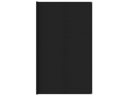 Koberec do stanu 400x400 cm čierny HDPE