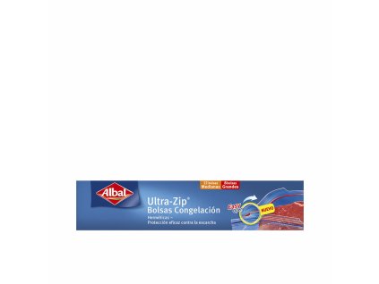 Sada znovu použiteľných hermetických sáčkov Albal Ultra-Zip Mrazák 20 kusov